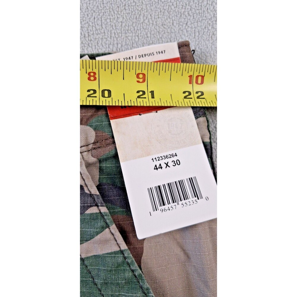 Wrangler Authentics Camo Cargo Pants Men's 44x30 Camouflage Utility Workwear - Picture 12 of 14